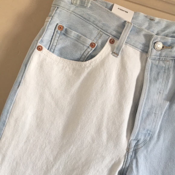 Levi’s | 501 Skinny Button Fly Two Toned Jeans - Picture 4 of 8